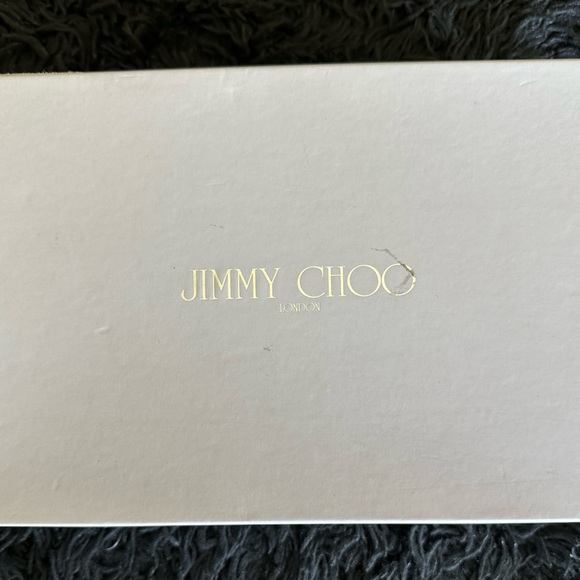 Jimmy Choo bejeweled black satin pumps - Picture 6 of 7